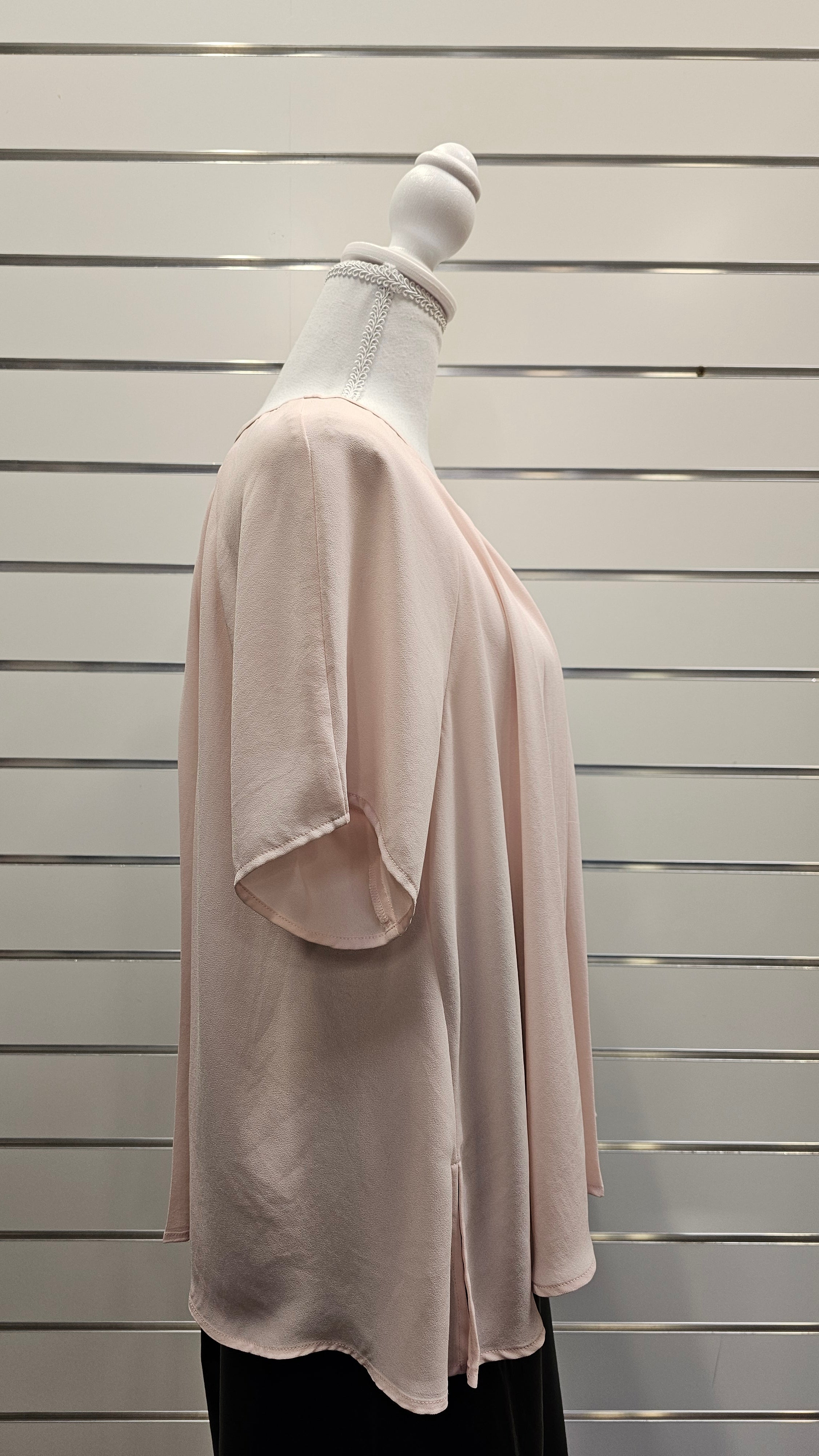 Veronica Maine Dusky Pink Blouse - 10 image 1