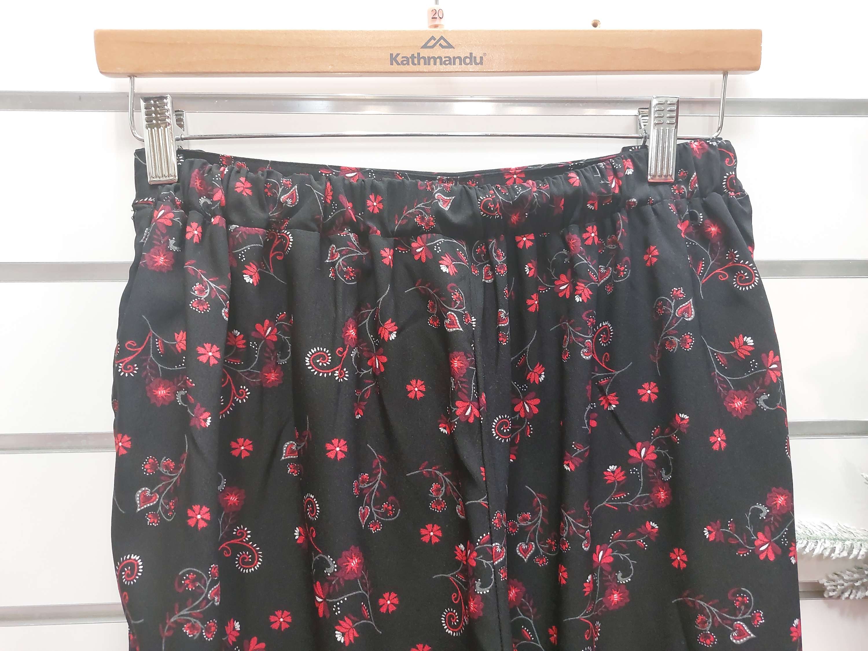 Millers Black & Red Floral Pants - 20 image 2
