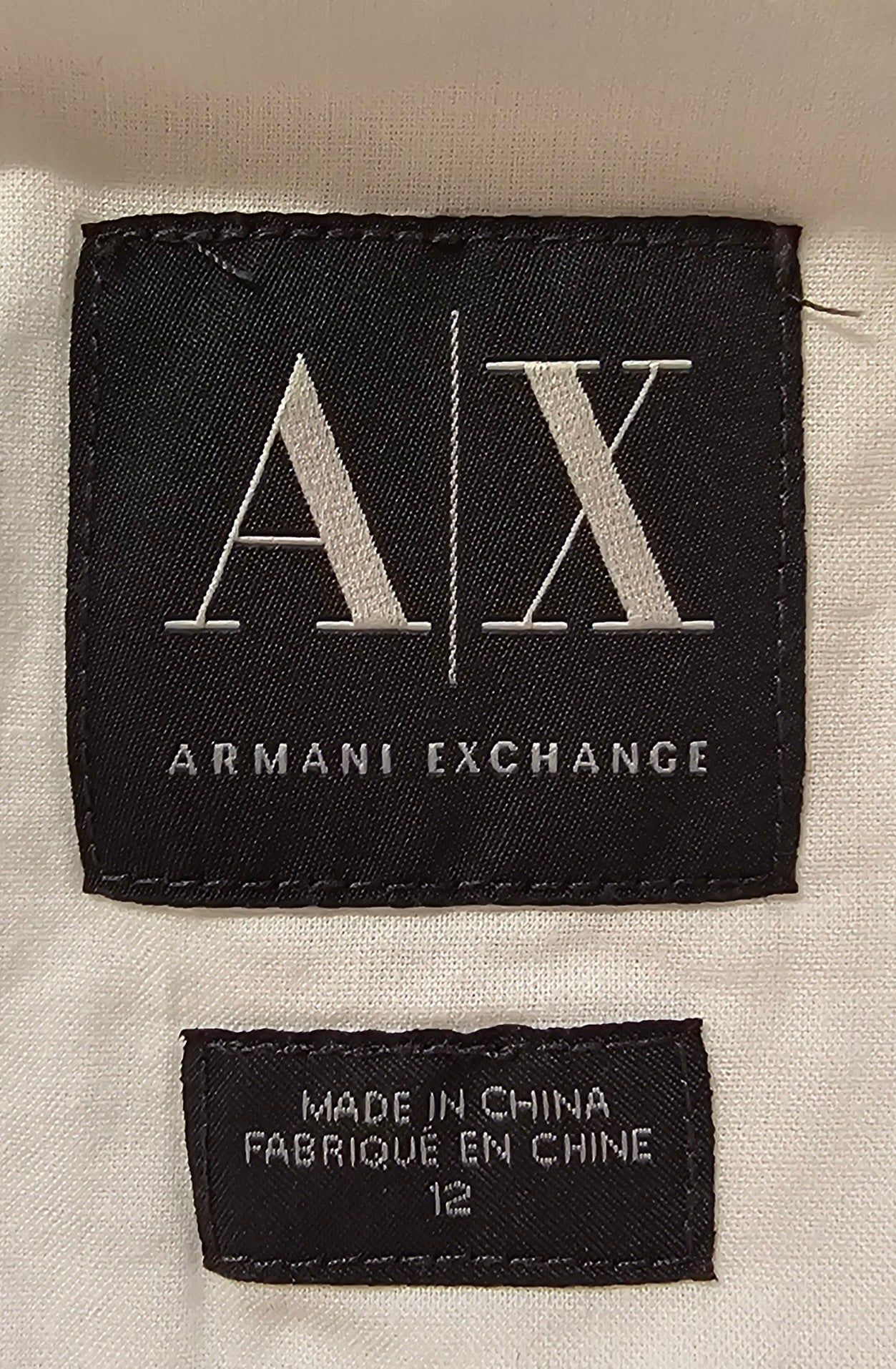 Armani Exchange White Jacket Cotton Blend - 12 image 4