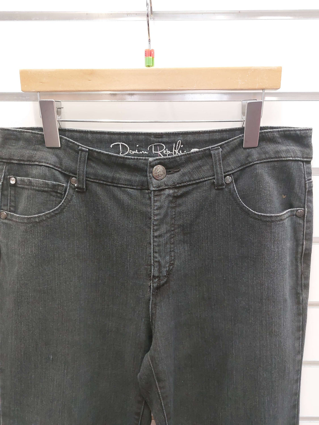 Denim Republic Black Jeans - 12 image 1