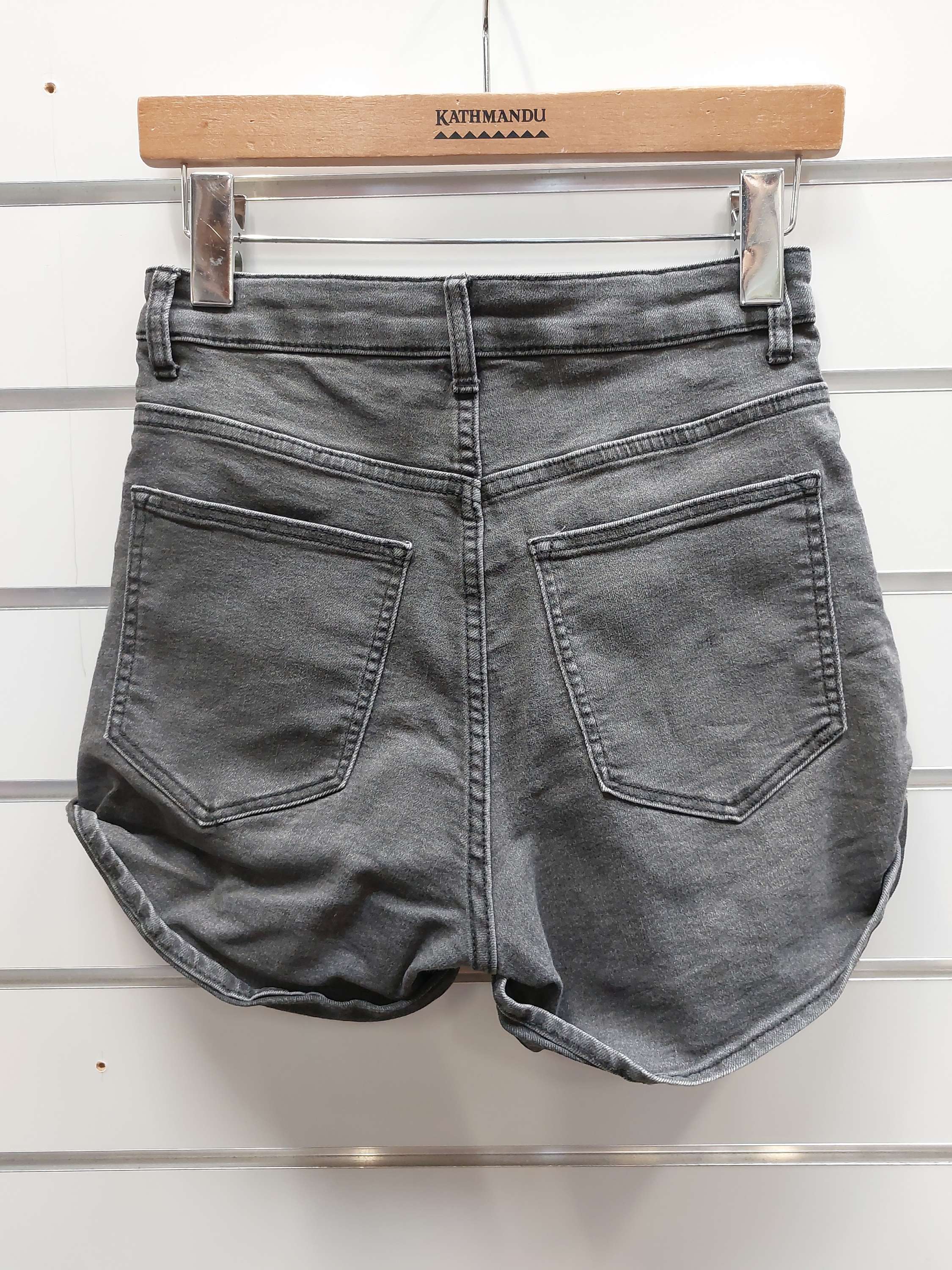 H&M Black Denim Shorts - 4 image 1