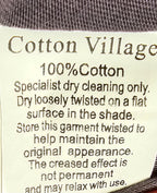 Cotton Village Grey 100% Cotton Layered Dress - M/L image 5