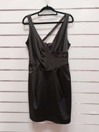 Glassons Pleated Black Dress - 12 image 0