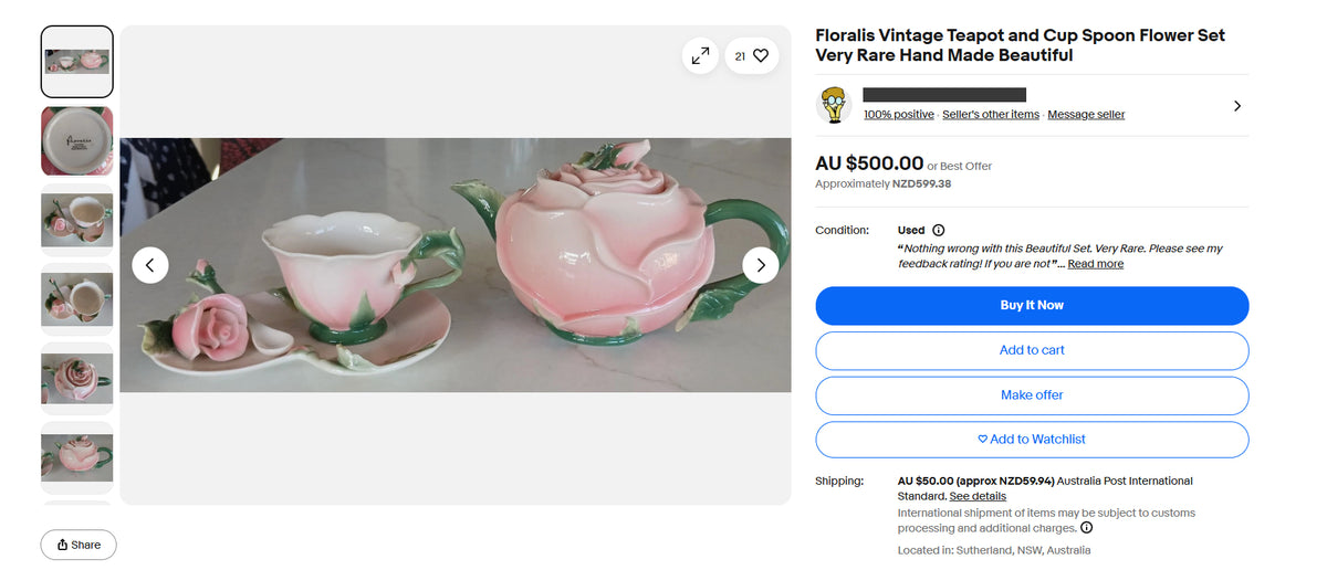 Floralis Tea Set image 1