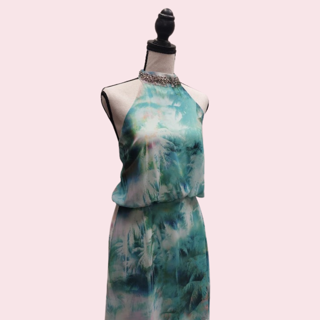Whistle Halter Neck Dress - 10 image 1