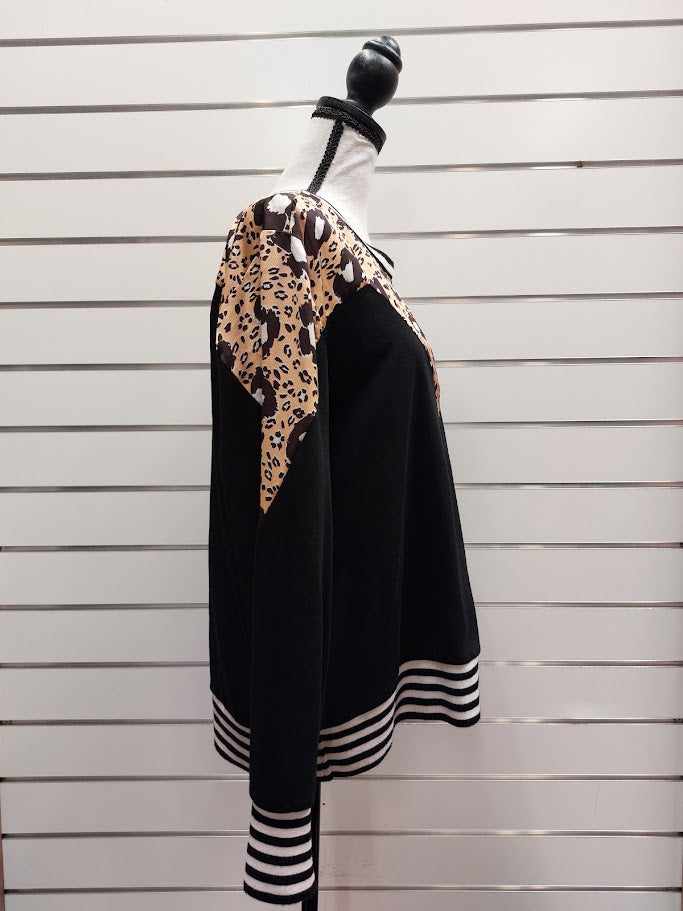 Charlo Leopard Print Crewneck - 14 image 1