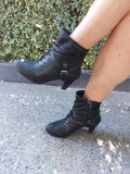 Softwaves Black Leather Ankle Boots - 42 image 0