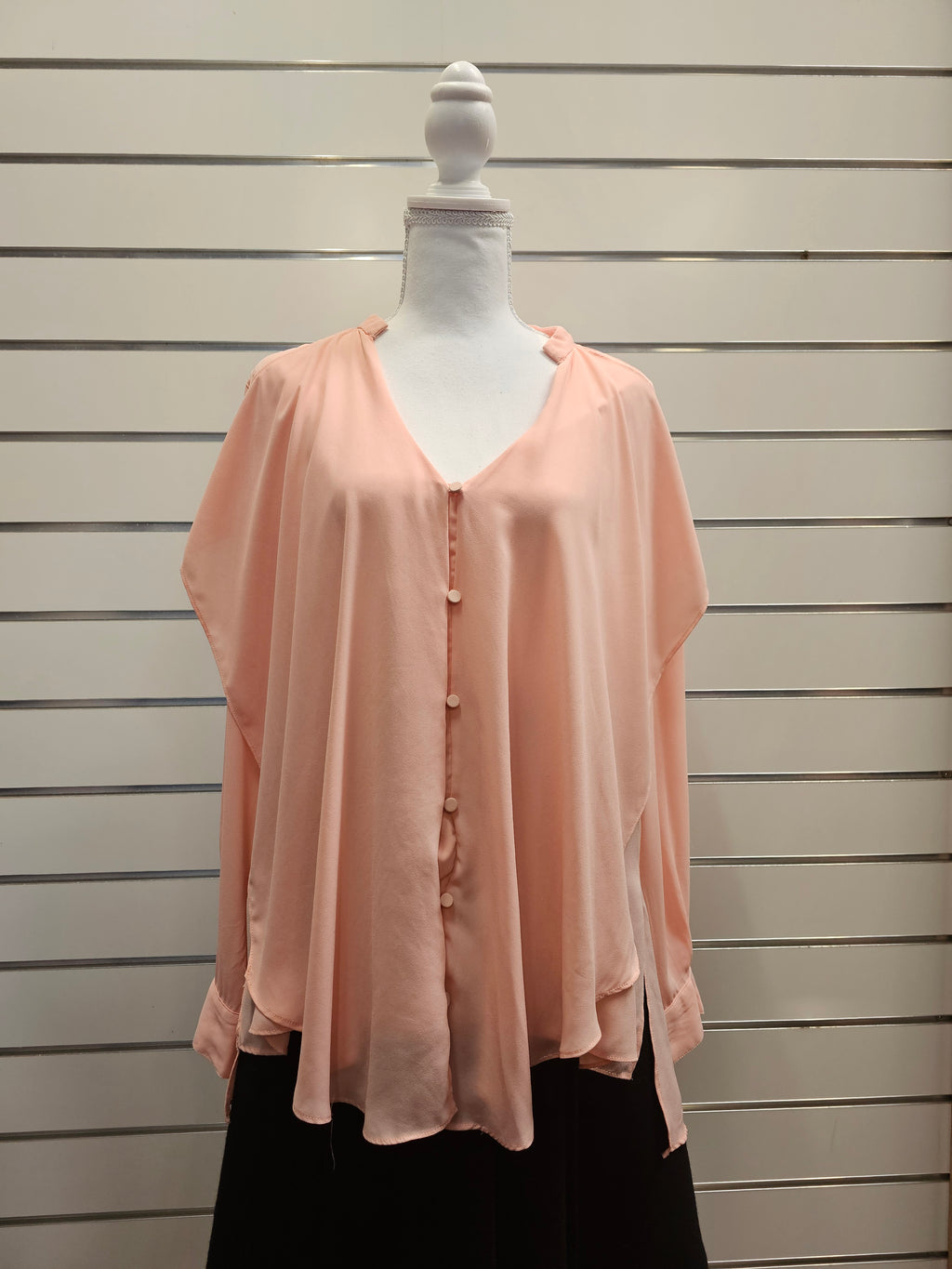 Laura Ashley Blush Pink Blouse - 12 image 0
