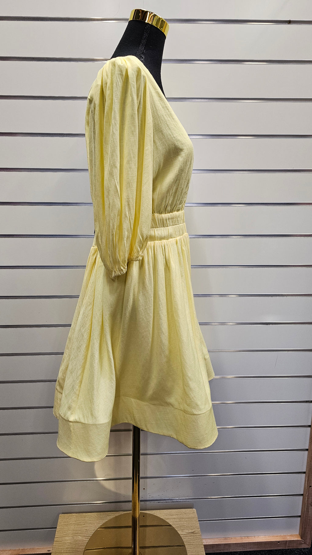 Billy J Yellow Midi Dress - 18 image 2