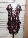 City Chic Black Floral Dress - 18 image 0