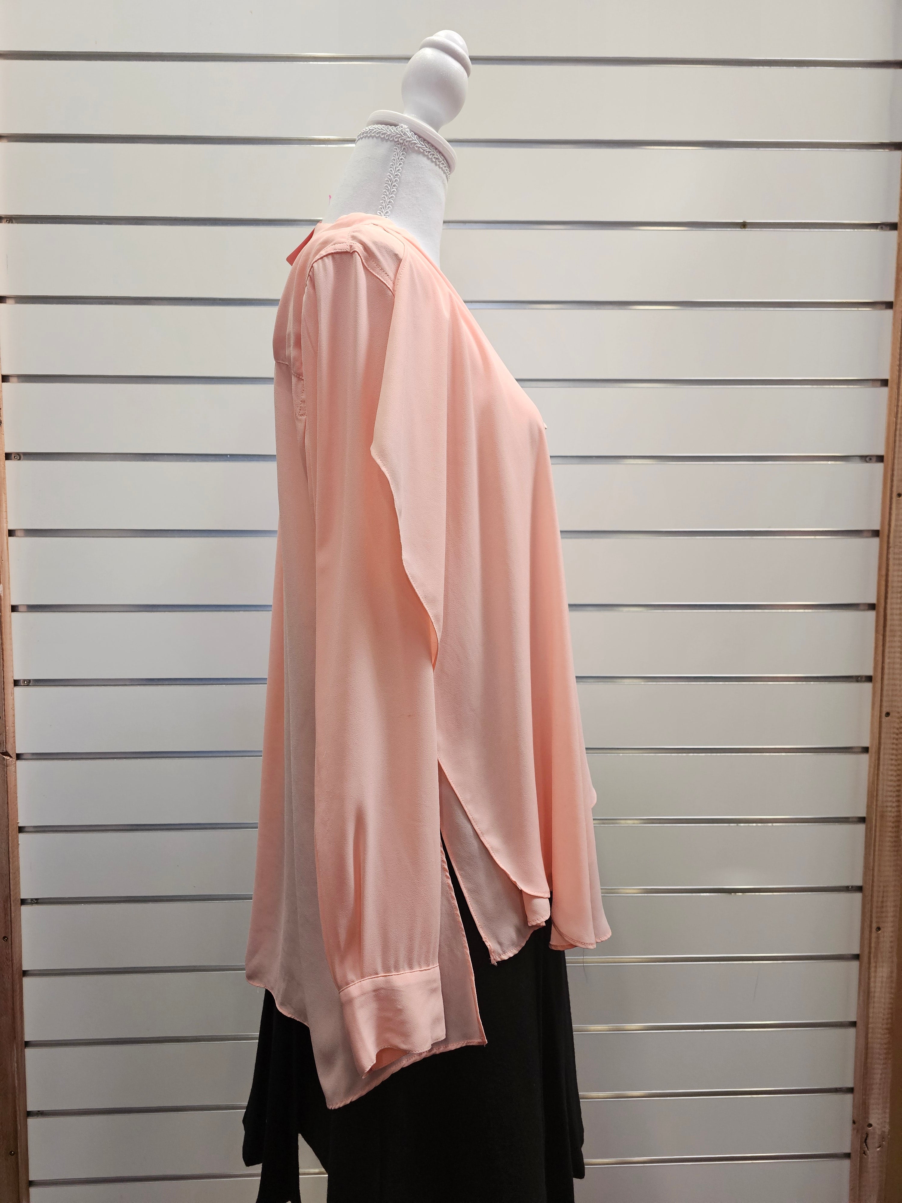 Laura Ashley Blush Pink Blouse - 12 image 1