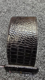 Cue Black Leather Belt - M image 1