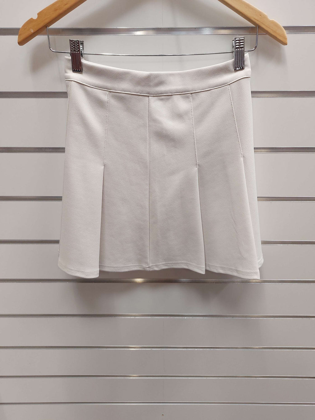 White Pleated Skirt - 12 image 0