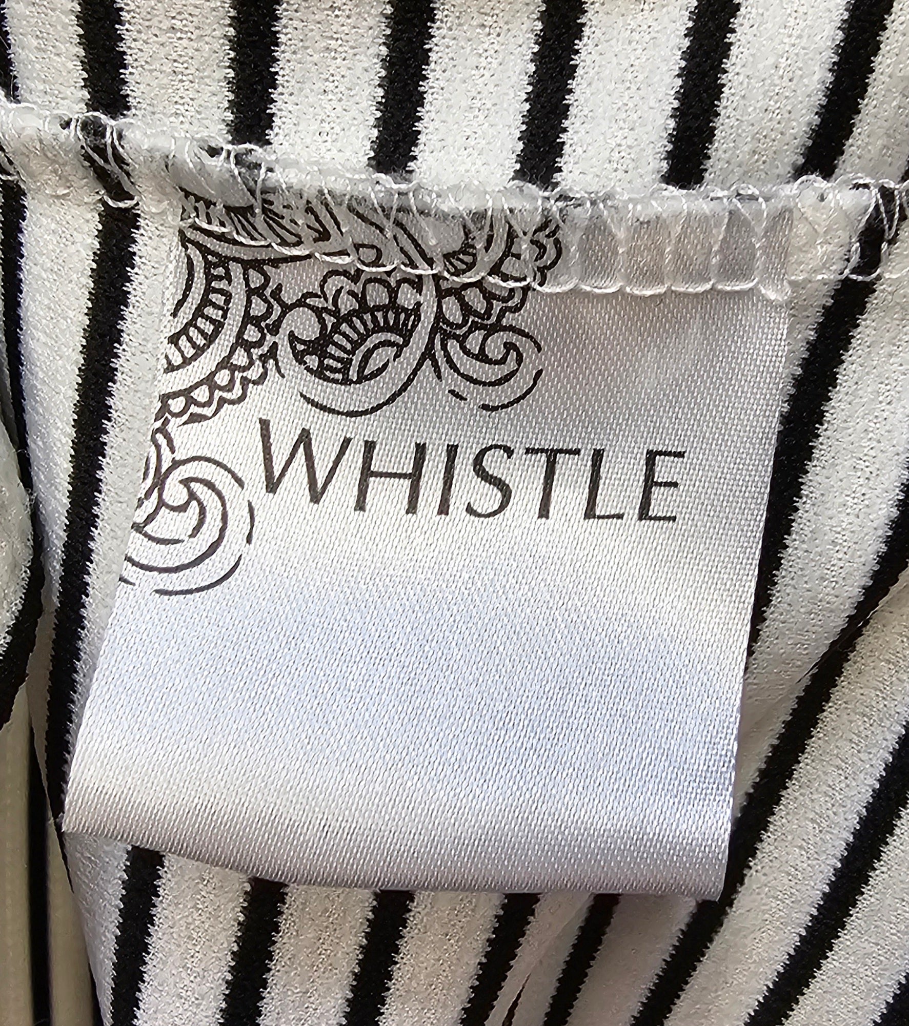Whistle Black And White Striped Tunic - M image 5