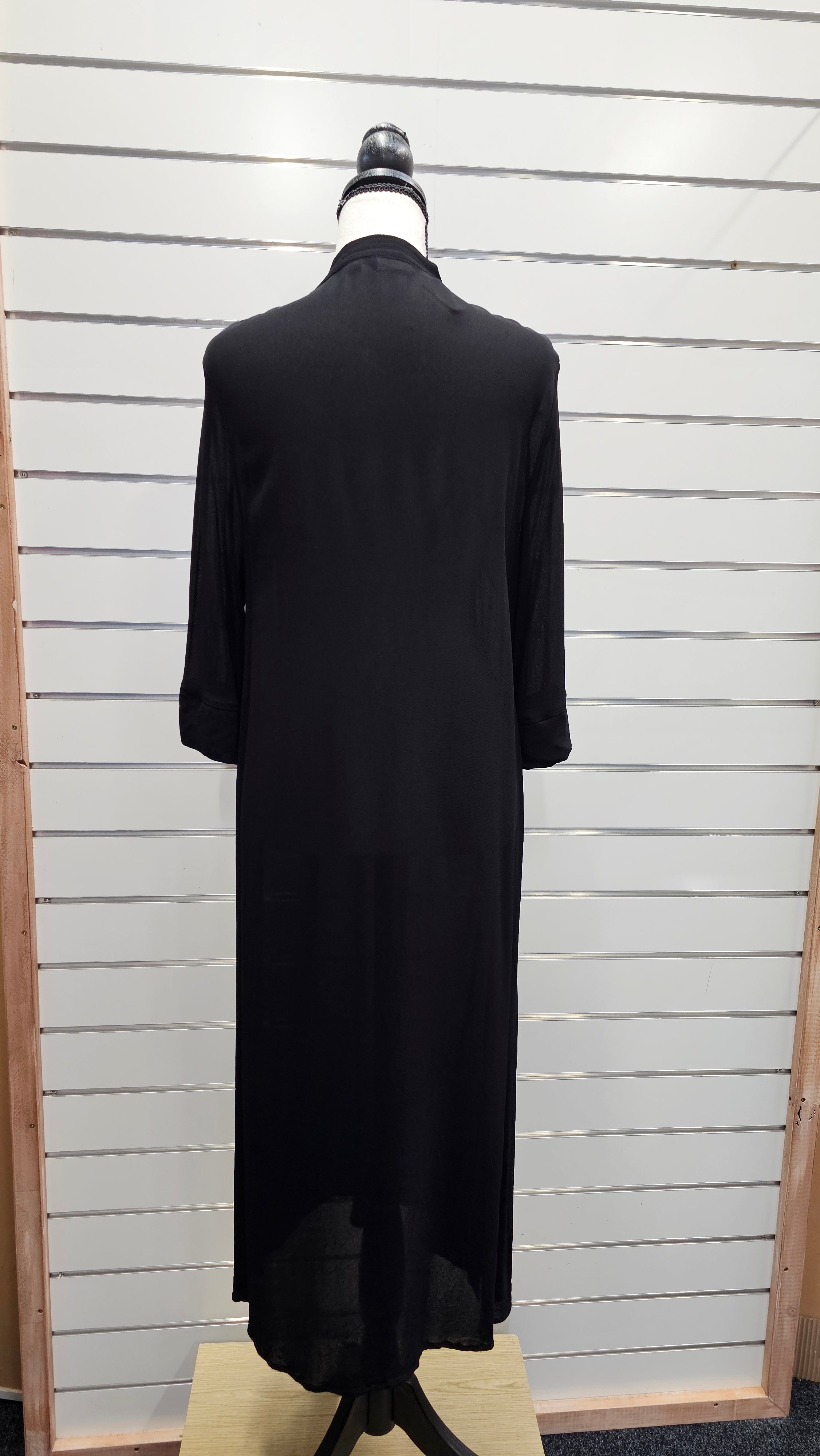Faye black dress 100% Viscose - size 12 image 3