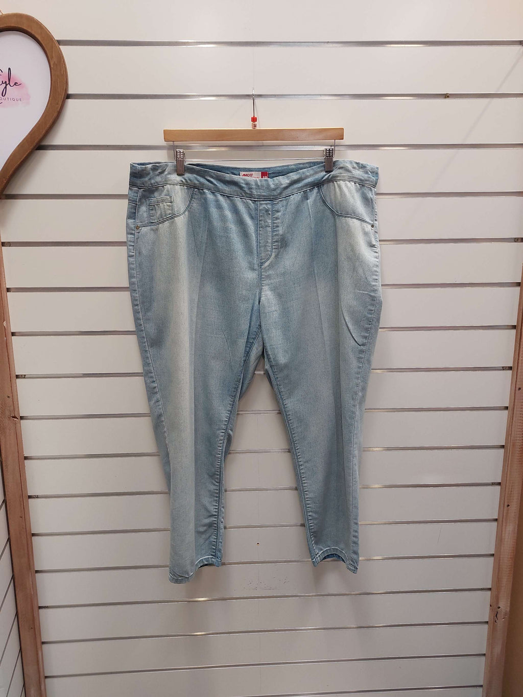 Amco Denim Pull On Jean - 18/20 image 0
