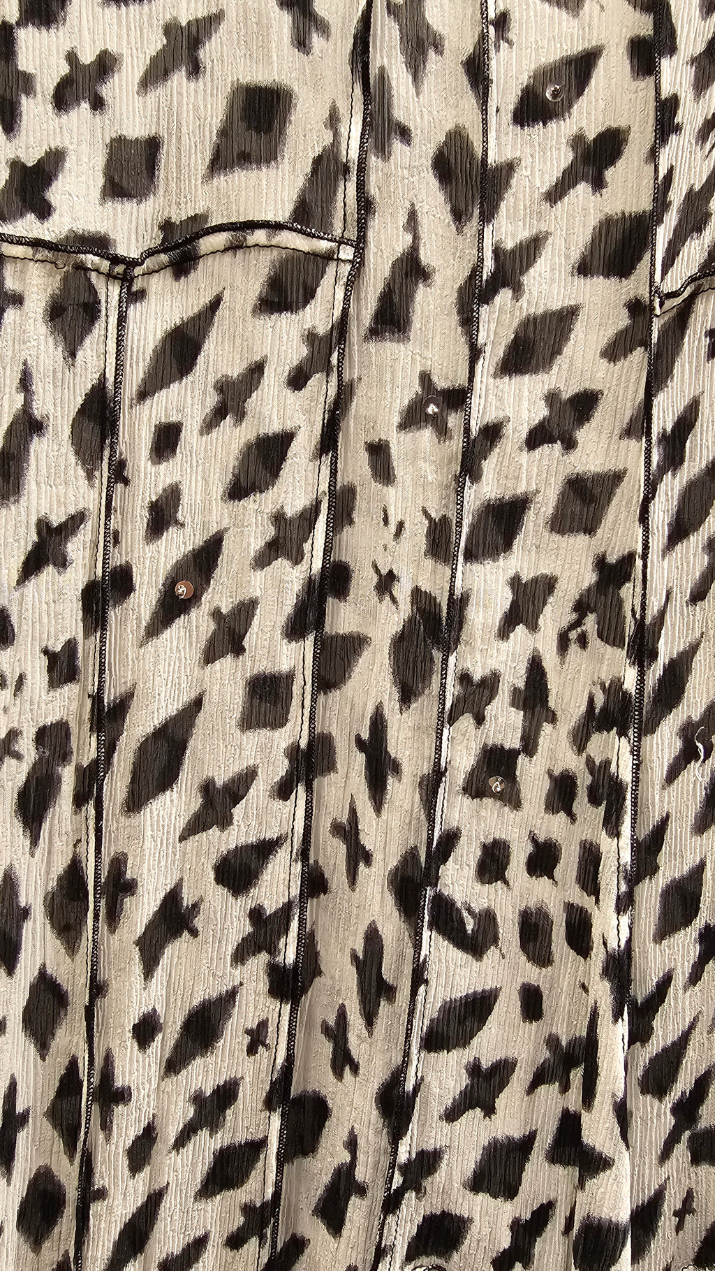 Verge Short Sleeve Dress 100% Silk - 14 image 2