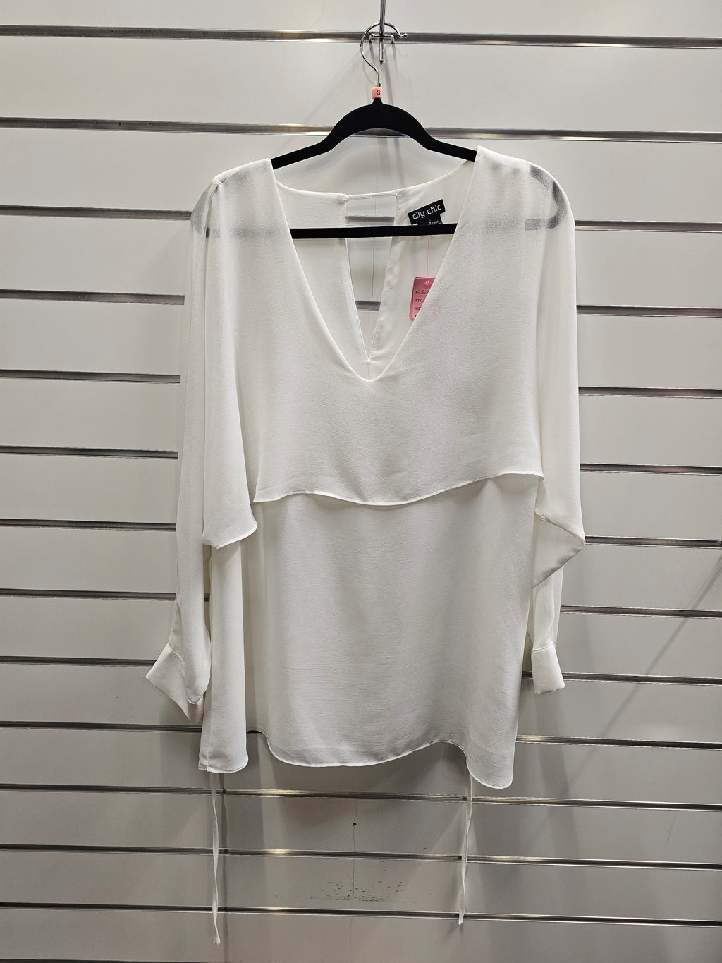 City Chic White Blouse - S image 1