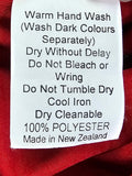 Poppies Collection red skirt