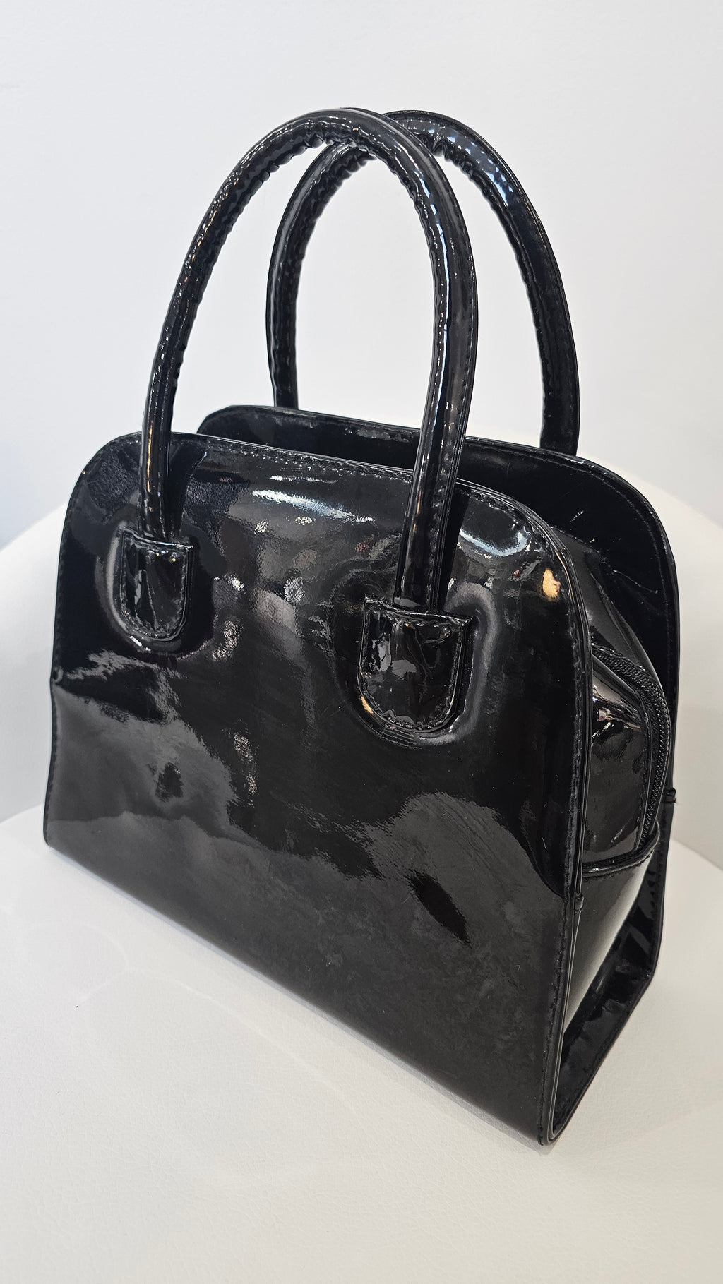 Black handbag