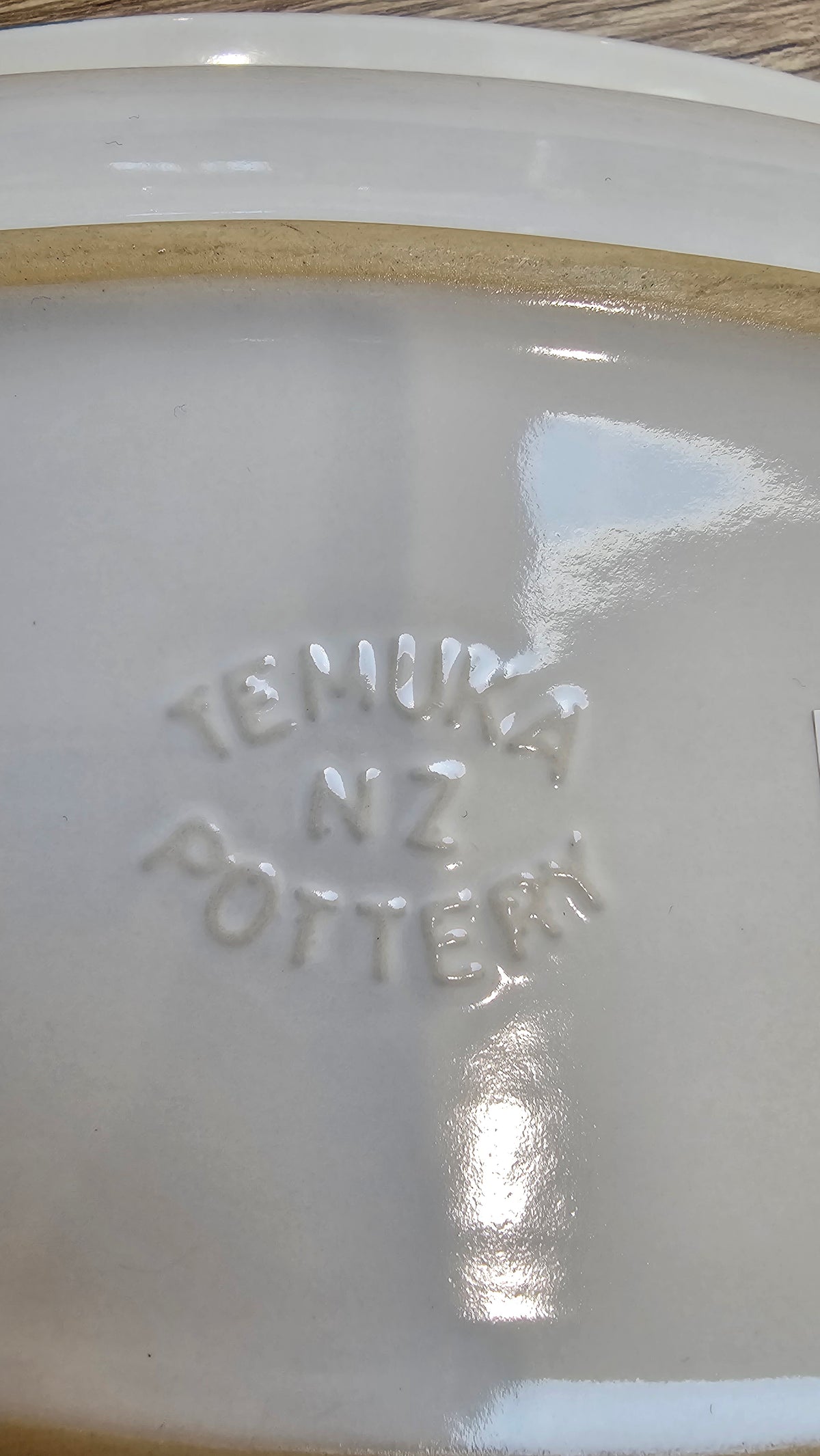 Temuka NZ Pottery large salad bowl