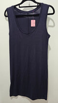 Quatha Navy Sleeveless Dress - M