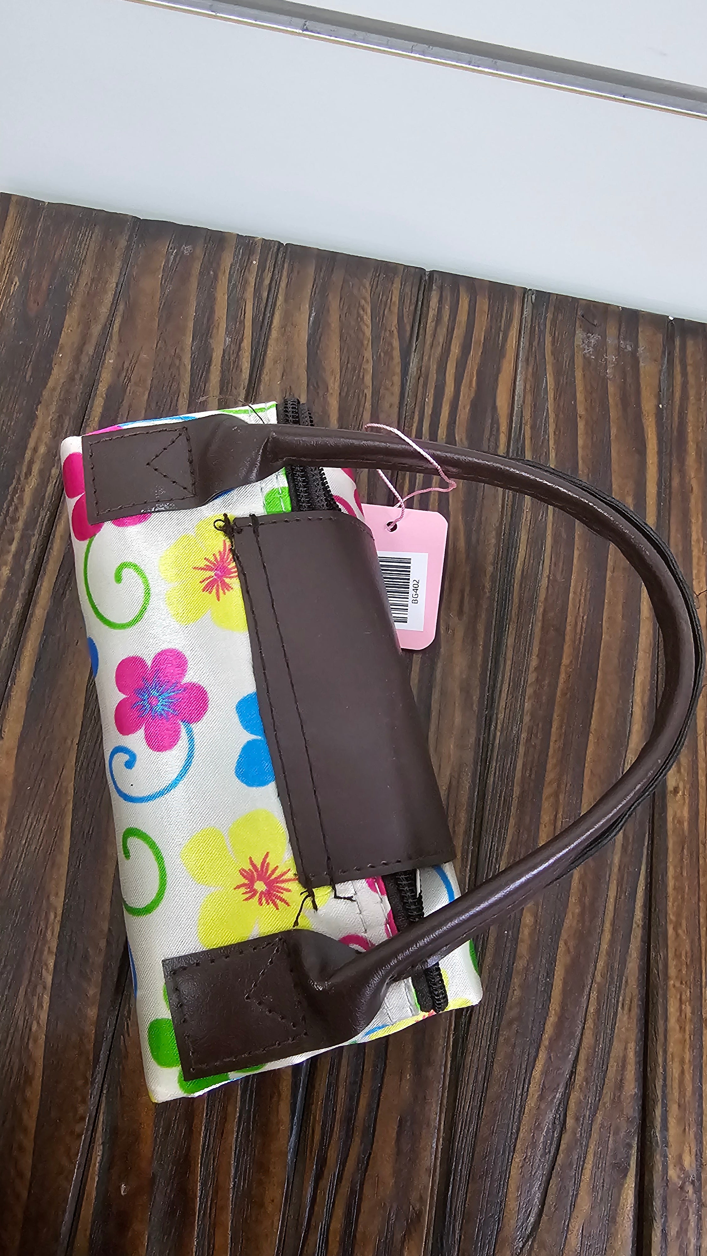 Floral shopping bag