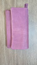 Rugged Hide Lilac Bowie Wallet leather
