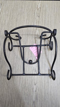 Wire serviette holder