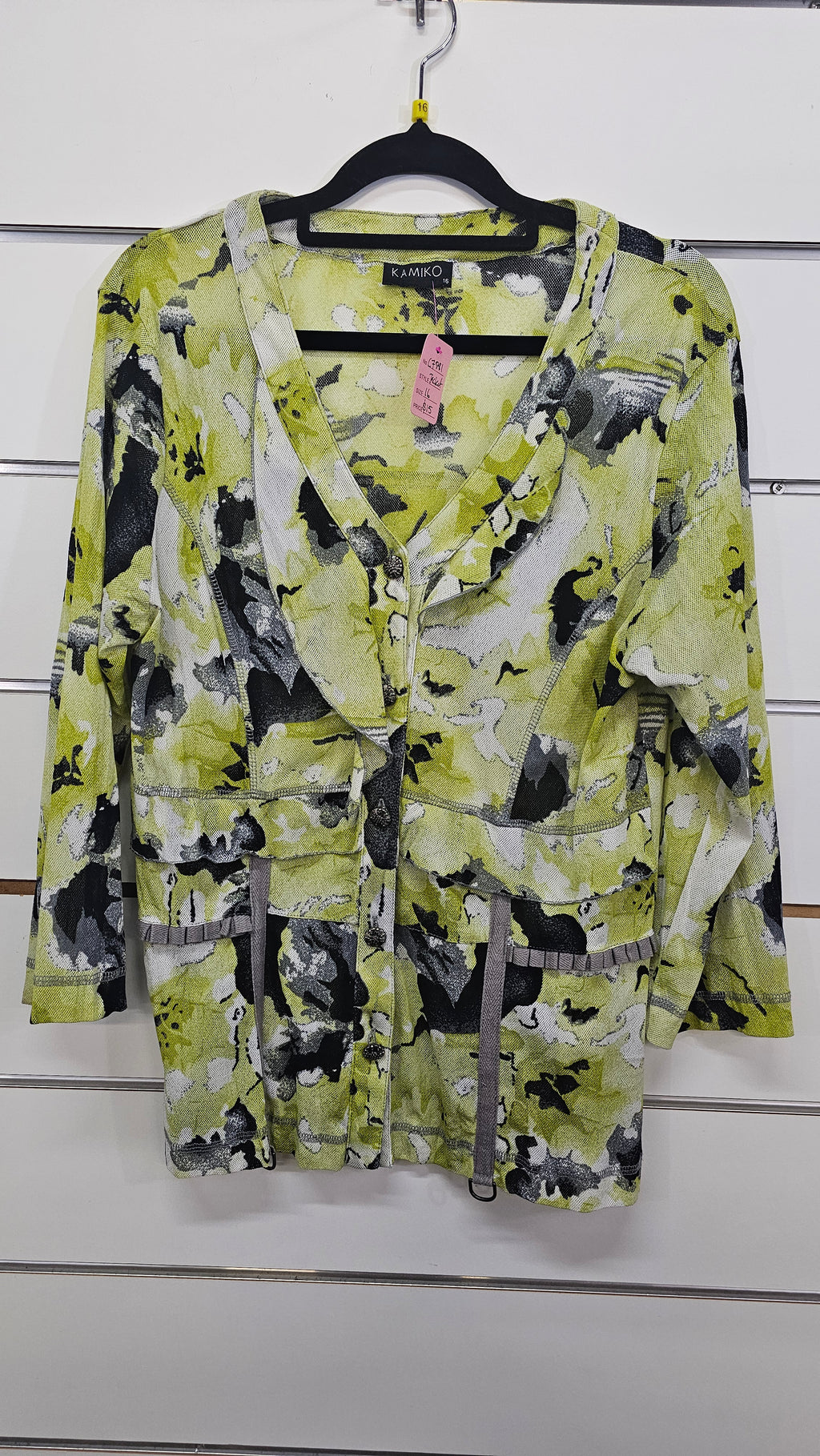 Kamiko green jacket 16