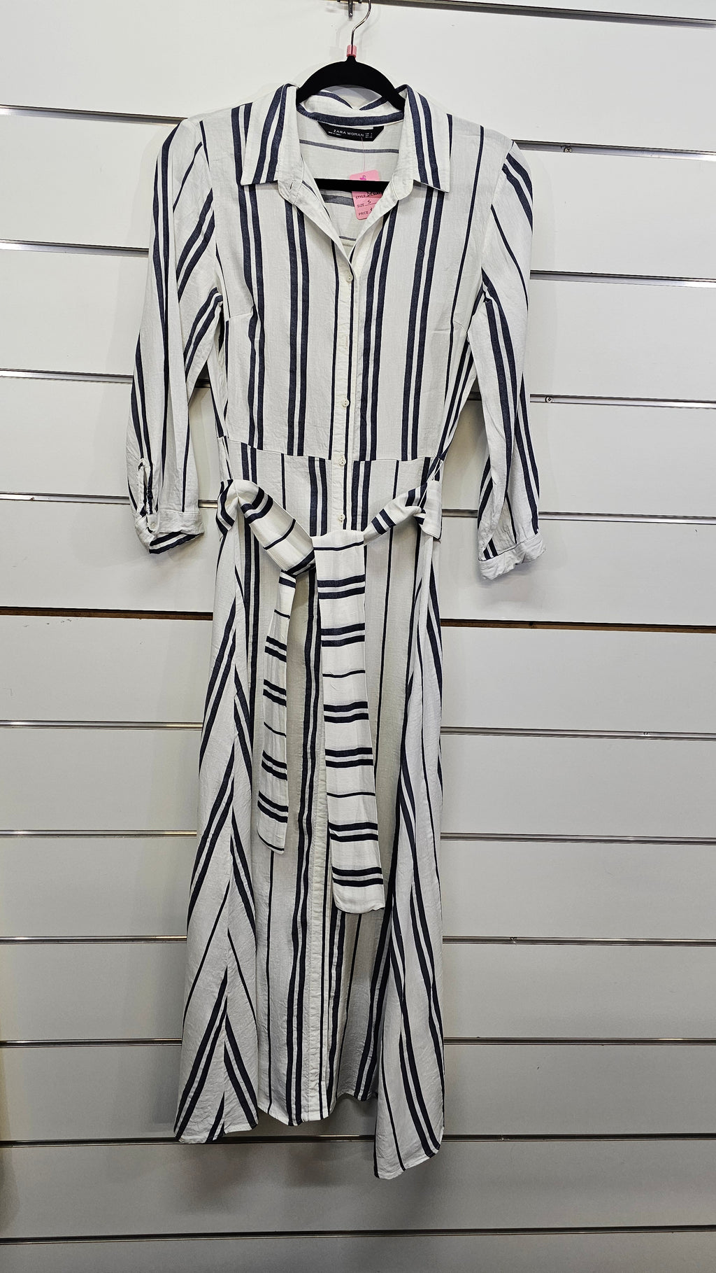 Zara linen dress S