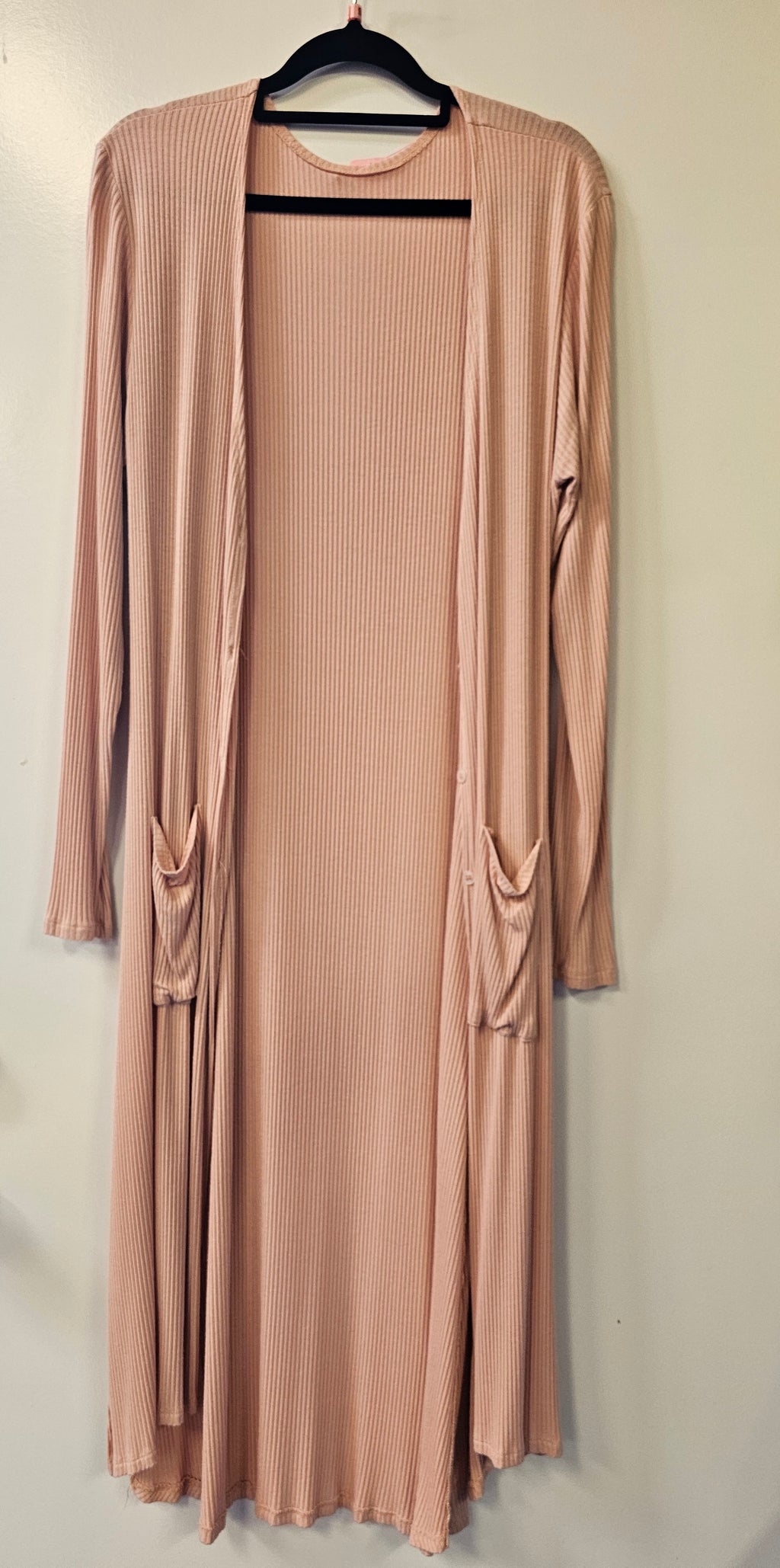 Peach cardigan