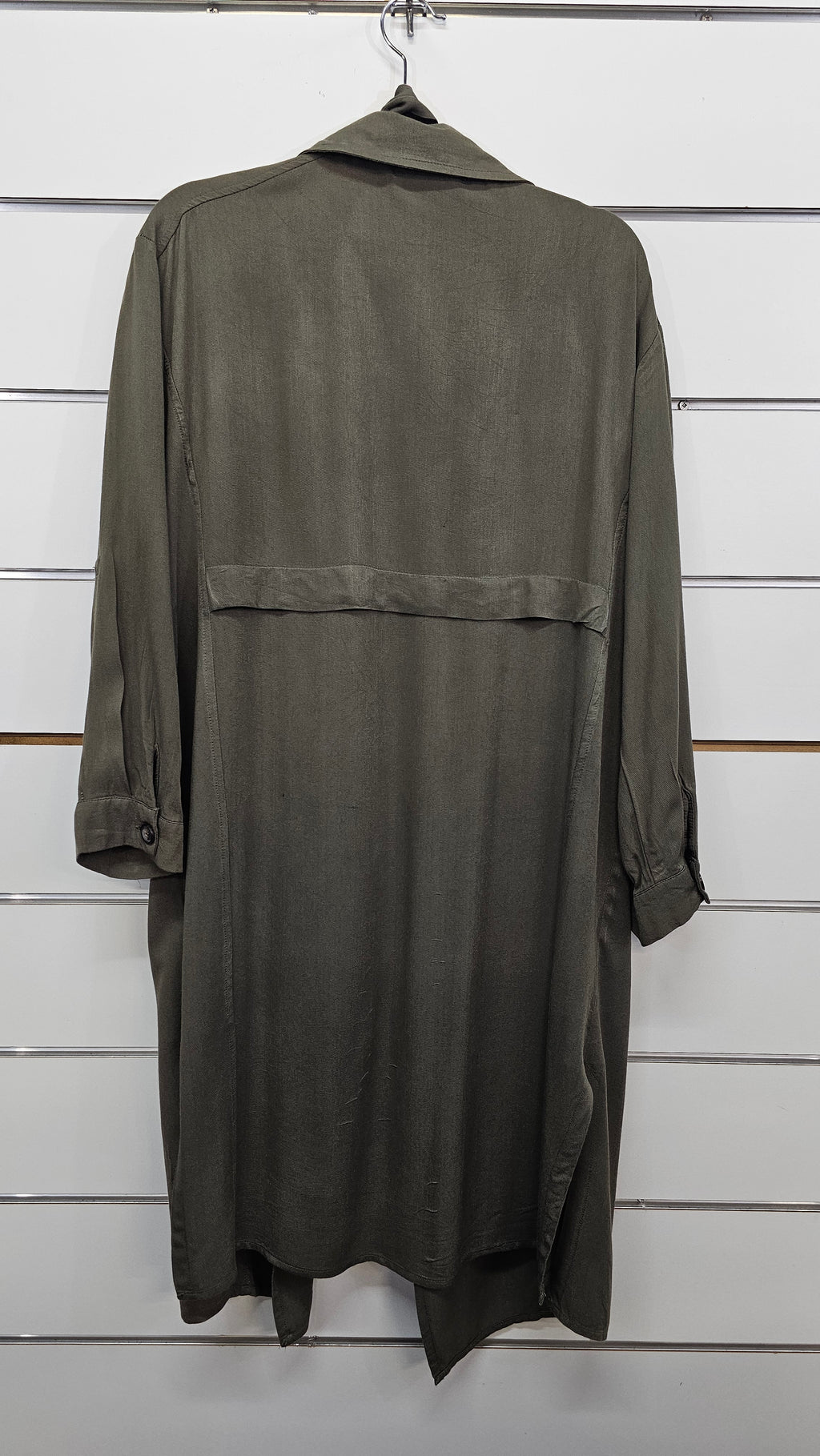 Khaki cardigan / dress 10