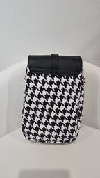 Black and White crossbody bag