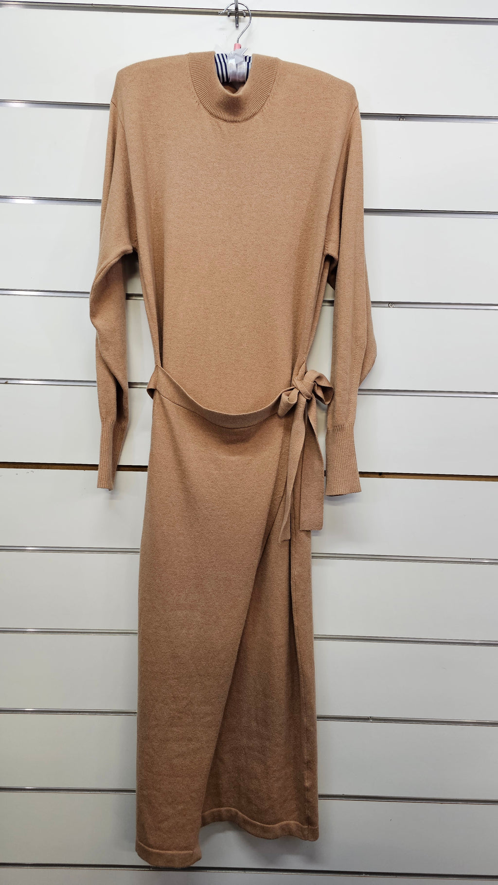 Mineral knitted long sleeve dress S