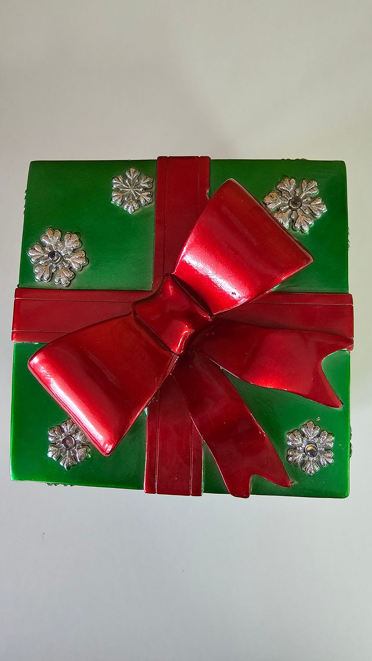 Light up wrapped gift box