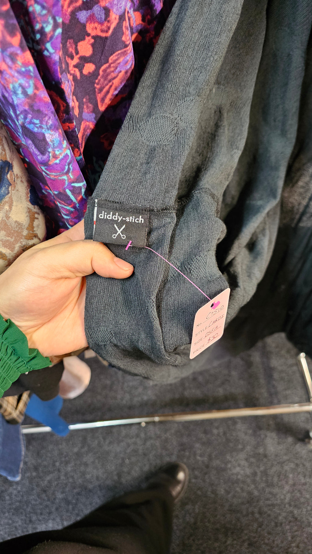 Diddy Stich cardigan