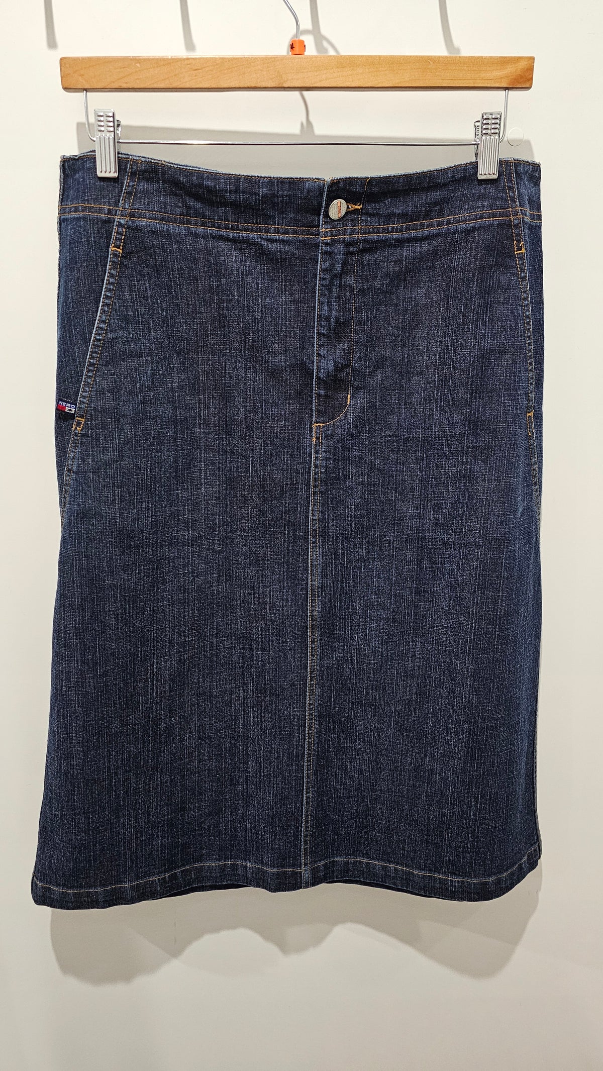 Hero Jeans Blue Indigo Denim Skirt - 14