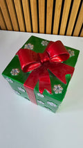 Light up wrapped gift box