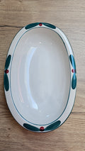 Temuka NZ Pottery oval bowl