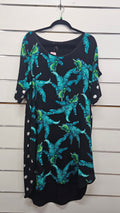 Jellicoe banana leaf dress XL
