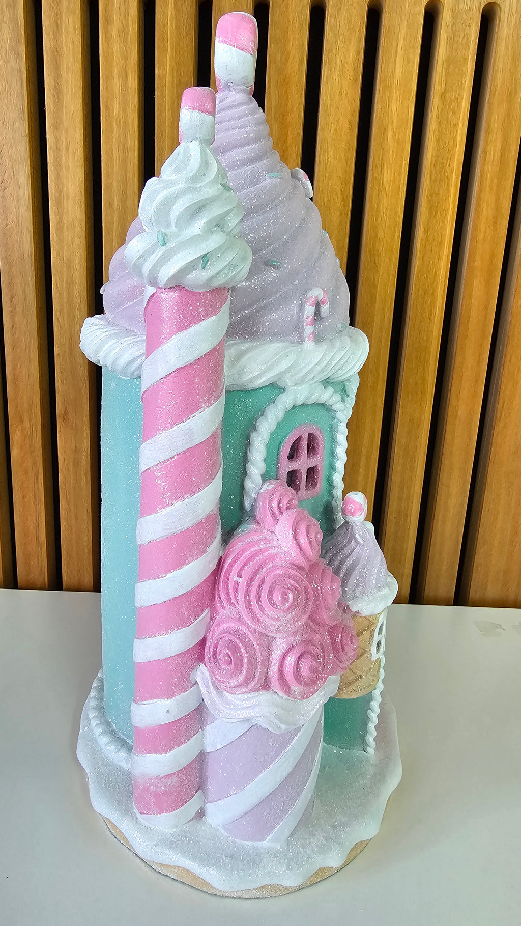 Light up ice-cream castle