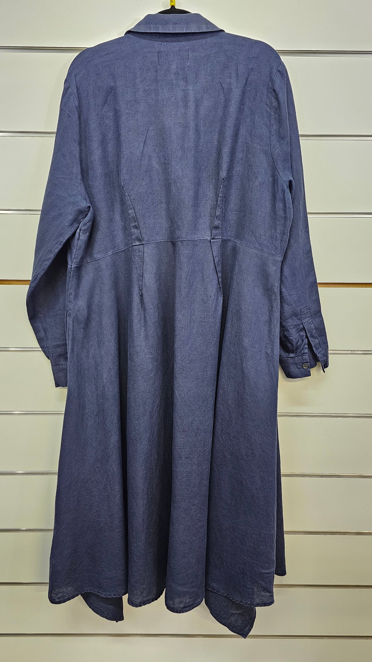 Jigsaw long sleeve linen dress 16