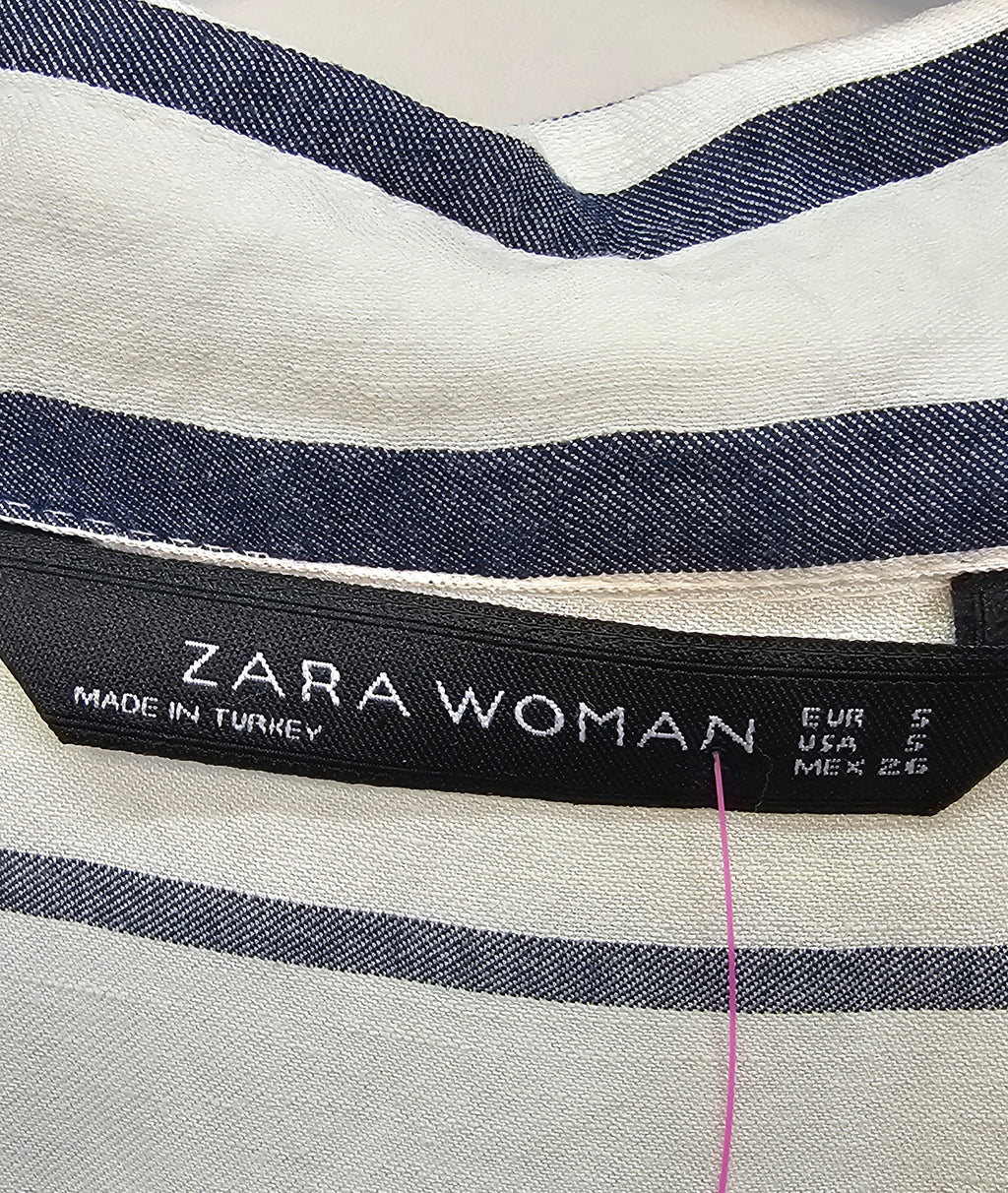Zara linen dress S