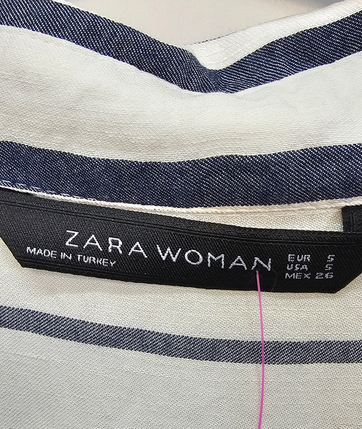 Zara linen dress S