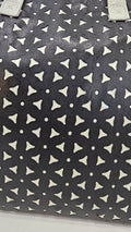 Mondo black and white handbag