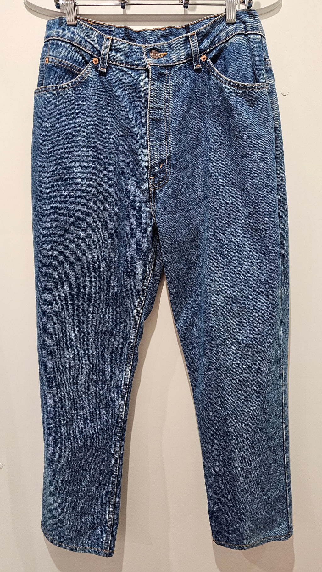 Levi Blue Denim Jeans Straight Leg - 16R