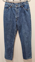 Levi Blue Denim Jeans Straight Leg - 16R