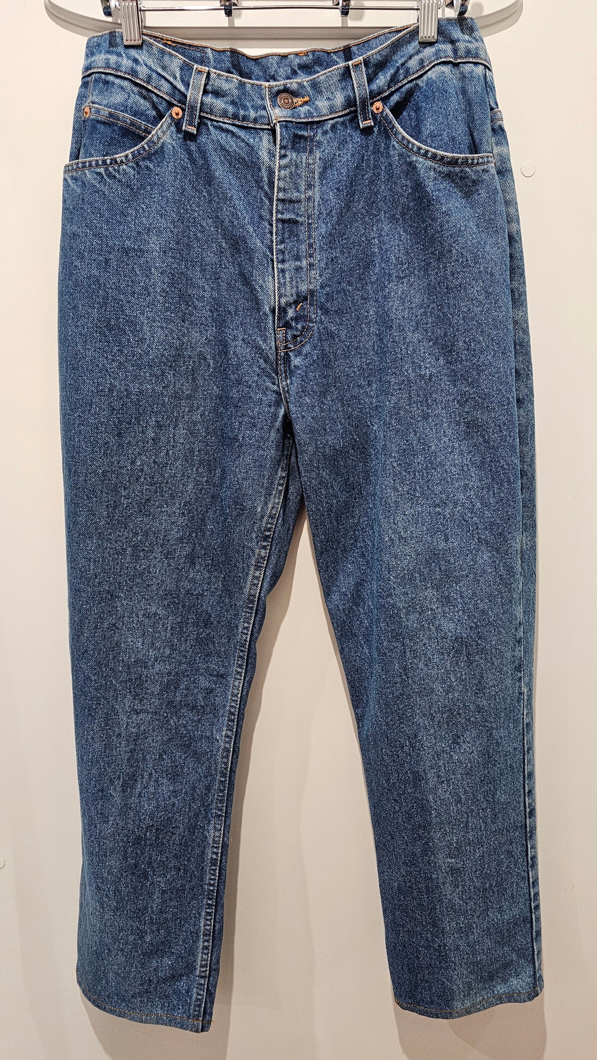 Levi Blue Denim Jeans Straight Leg - 16R