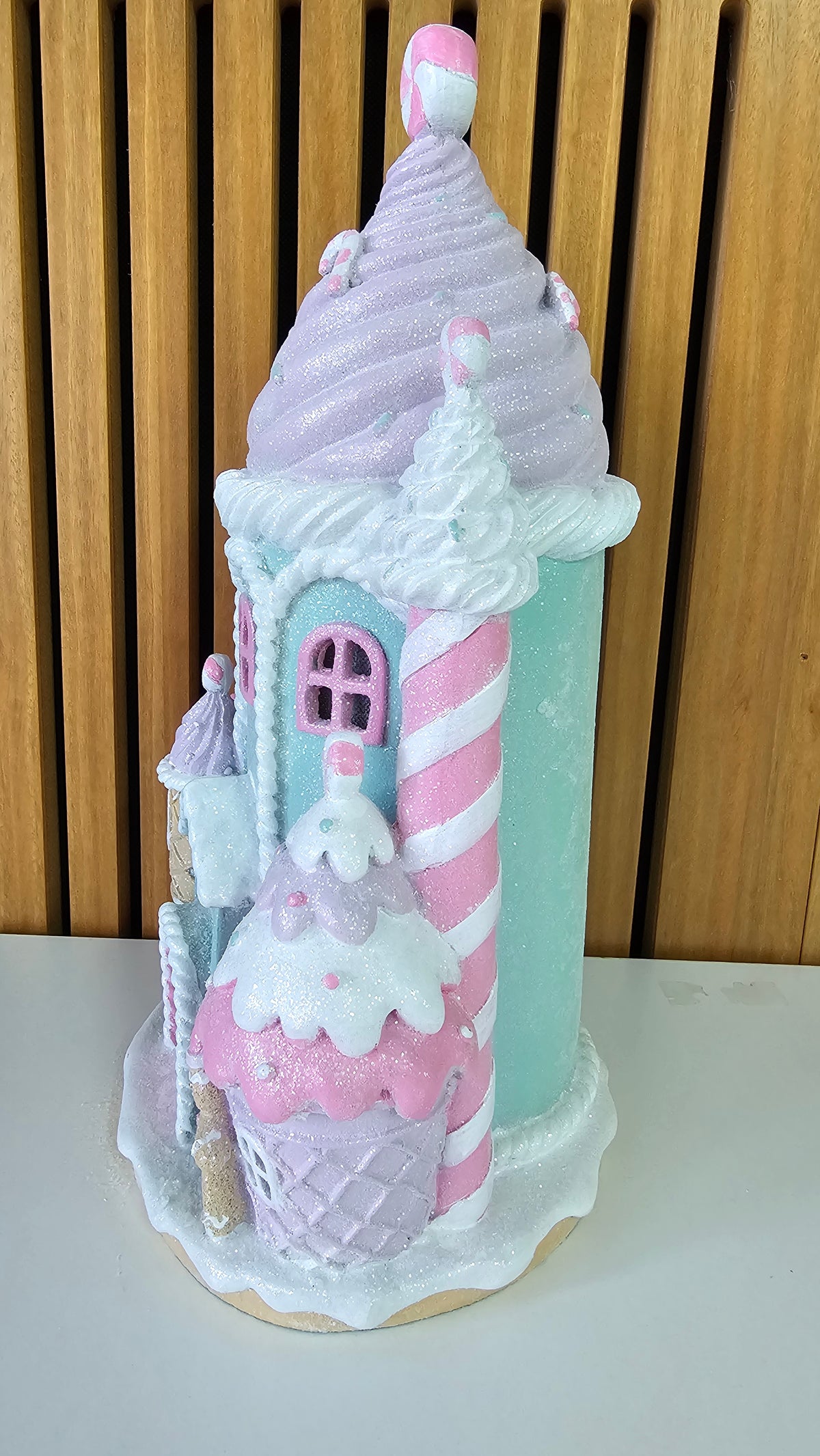 Light up ice-cream castle